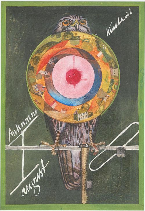 Illustration zum Buch: Antennenaugust; 1975